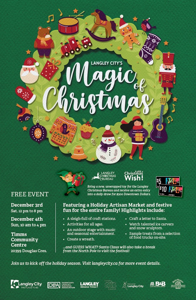 City of Langley’s Magic of Christmas Festival Committee
